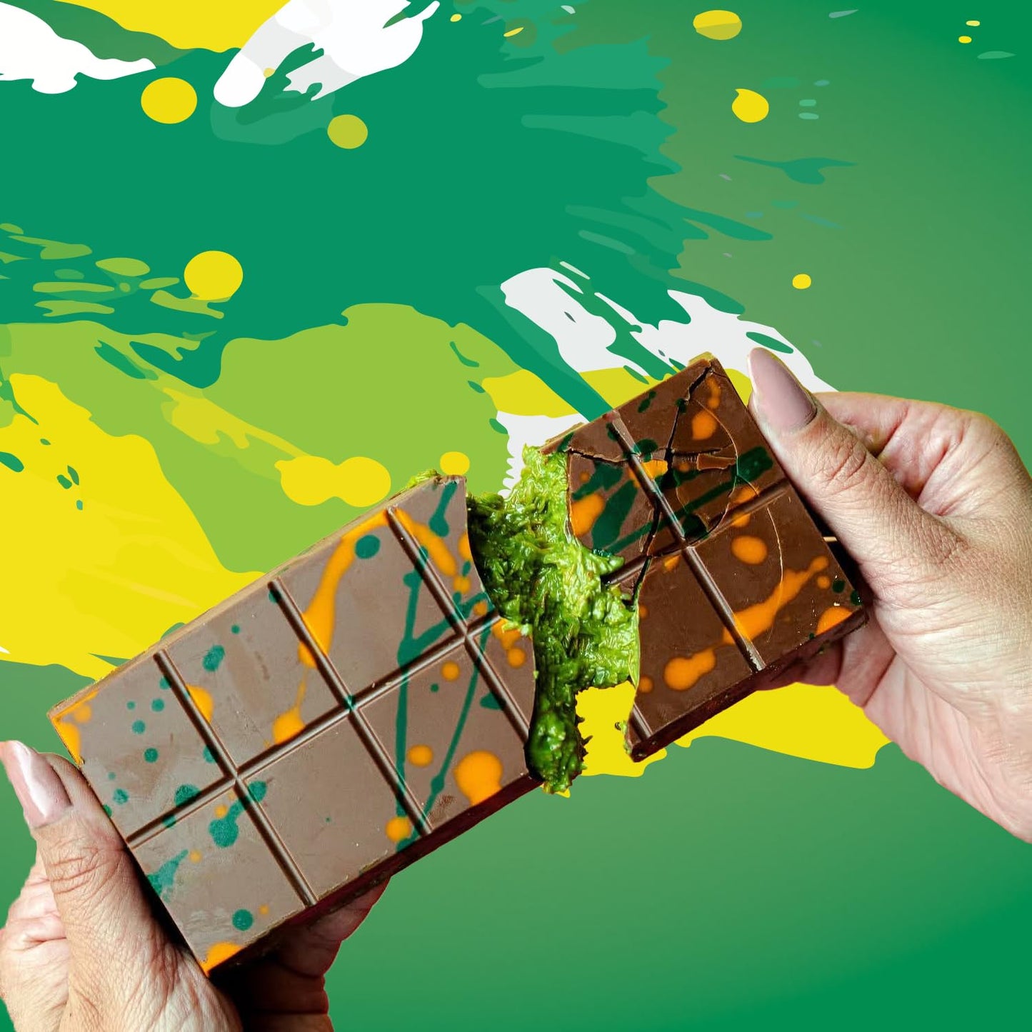 Dubai Chocolate Bar Pistachio Knafeh/Kataifi Deluxe 7 oz Bar